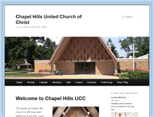Tablet Screenshot of chapelhillsucc.org